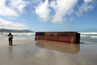 Rena Oil Spill Disaster, Tauranga, NZ