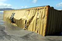 Rena Oil Spill Disaster, Tauranga, NZ
