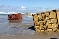 Rena Oil Spill Disaster, Tauranga, NZ