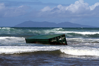 Rena Oil Spill Disaster, Tauranga, NZ