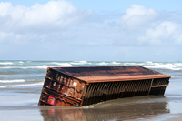 Rena Oil Spill Disaster, Tauranga, NZ