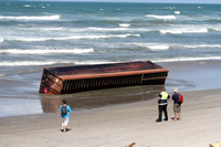 Rena Oil Spill Disaster, Tauranga, NZ