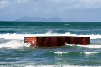 Rena Oil Spill Disaster, Tauranga, NZ