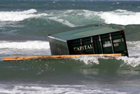 Rena Oil Spill Disaster, Tauranga, NZ