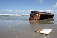 Rena Oil Spill Disaster, Tauranga, NZ