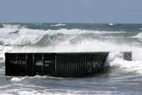 Rena Oil Spill Disaster, Tauranga, NZ