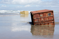 Rena Oil Spill Disaster, Tauranga, NZ