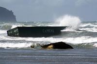 Rena Oil Spill Disaster, Tauranga, NZ