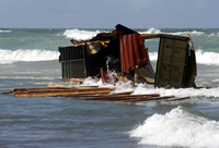 Rena Oil Spill Disaster, Tauranga, NZ
