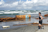 Rena Oil Spill Disaster, Tauranga, NZ