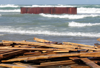 Rena Oil Spill Disaster, Tauranga, NZ
