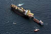Rena Oil Spill Disaster, Tauranga, NZ