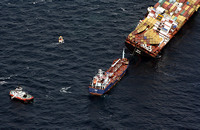 Rena Oil Spill Disaster, Tauranga, NZ