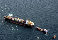 Rena Oil Spill Disaster, Tauranga, NZ