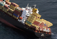 Rena Oil Spill Disaster, Tauranga, NZ