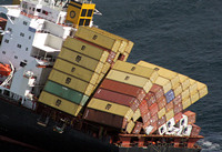 Rena Oil Spill Disaster, Tauranga, NZ