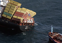 Rena Oil Spill Disaster, Tauranga, NZ