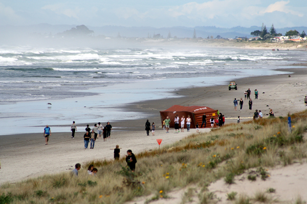 Rena Disaster, Oil Spill, Tauranga, New Zealand