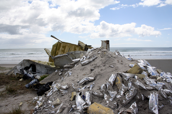 Rena Disaster, Oil Spill, Tauranga, New Zealand