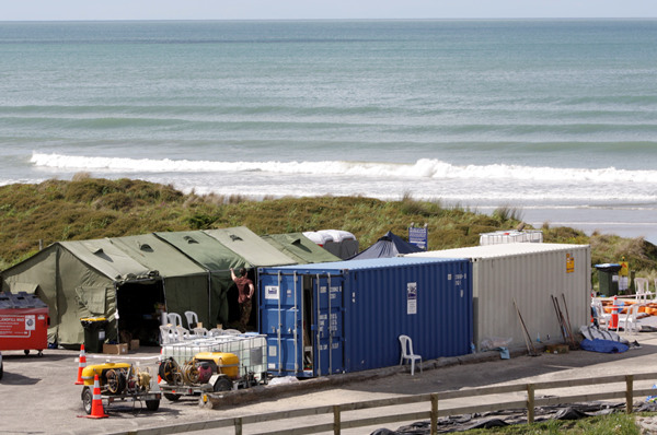 Rena Disaster, Oil Spill, Tauranga, New Zealand