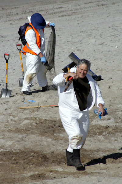 Rena Disaster, Oil Spill, Tauranga, New Zealand