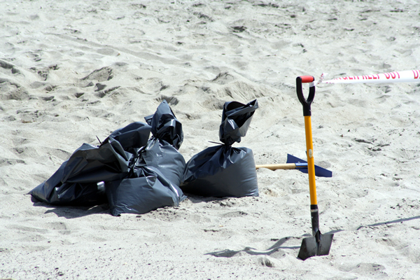 Richard Moore, On Papamoa Beach, Rena Disaster, Oil Spill, Tauranga, New Zealand