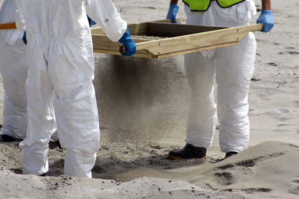 Richard Moore, On Papamoa Beach, Rena Disaster, Oil Spill, Tauranga, New Zealand
