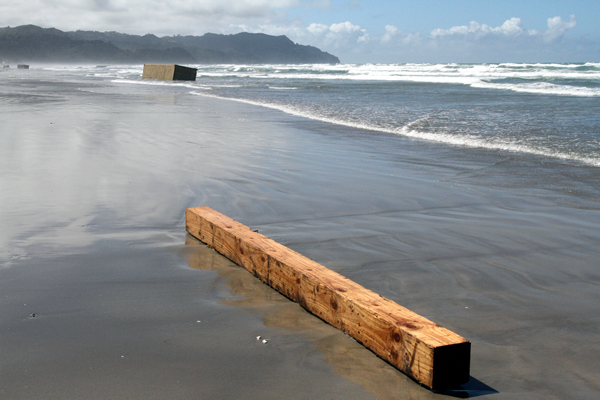 Wreckage, Rena Disaster, Oil Spill, Tauranga, New Zealand