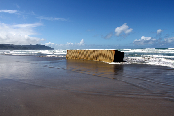 Wreckage, Rena Disaster, Oil Spill, Tauranga, New Zealand
