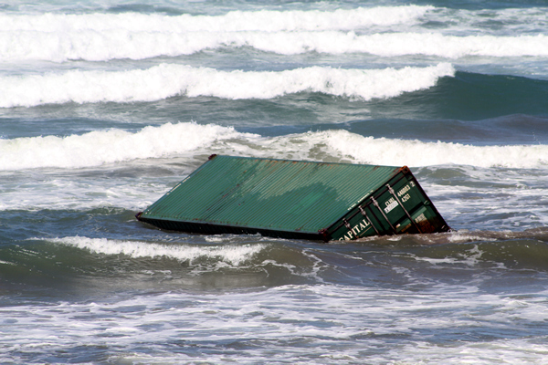 Wreckage, Rena Disaster, Oil Spill, Tauranga, New Zealand