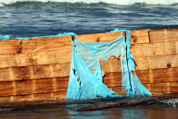 Wreckage, Rena Disaster, Oil Spill, Tauranga, New Zealand