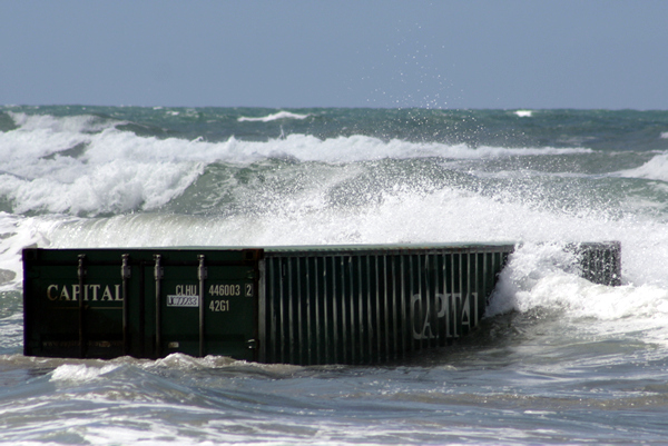 Wreckage, Rena Disaster, Oil Spill, Tauranga, New Zealand