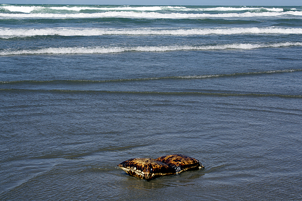 Wreckage, Rena Disaster, Oil Spill, Tauranga, New Zealand