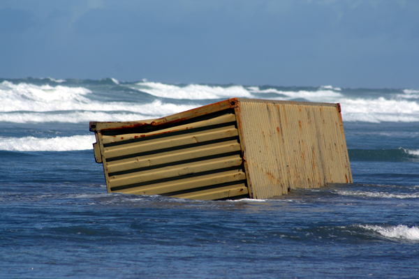 Wreckage, Rena Disaster, Oil Spill, Tauranga, New Zealand