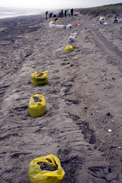 Rena Disaster, Oil Spill, Tauranga, New Zealand