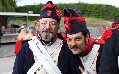 Napoleonic Re-enactors : Waterloo : Belgium : News Photos : Richard Moore : Photographer